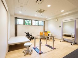 明るい機能訓練室