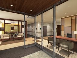 温かみのある和洋室