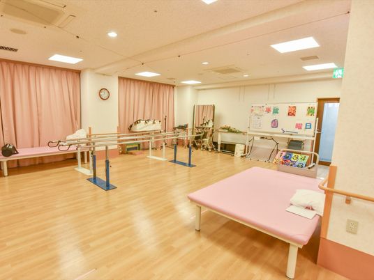 広々とした機能訓練室