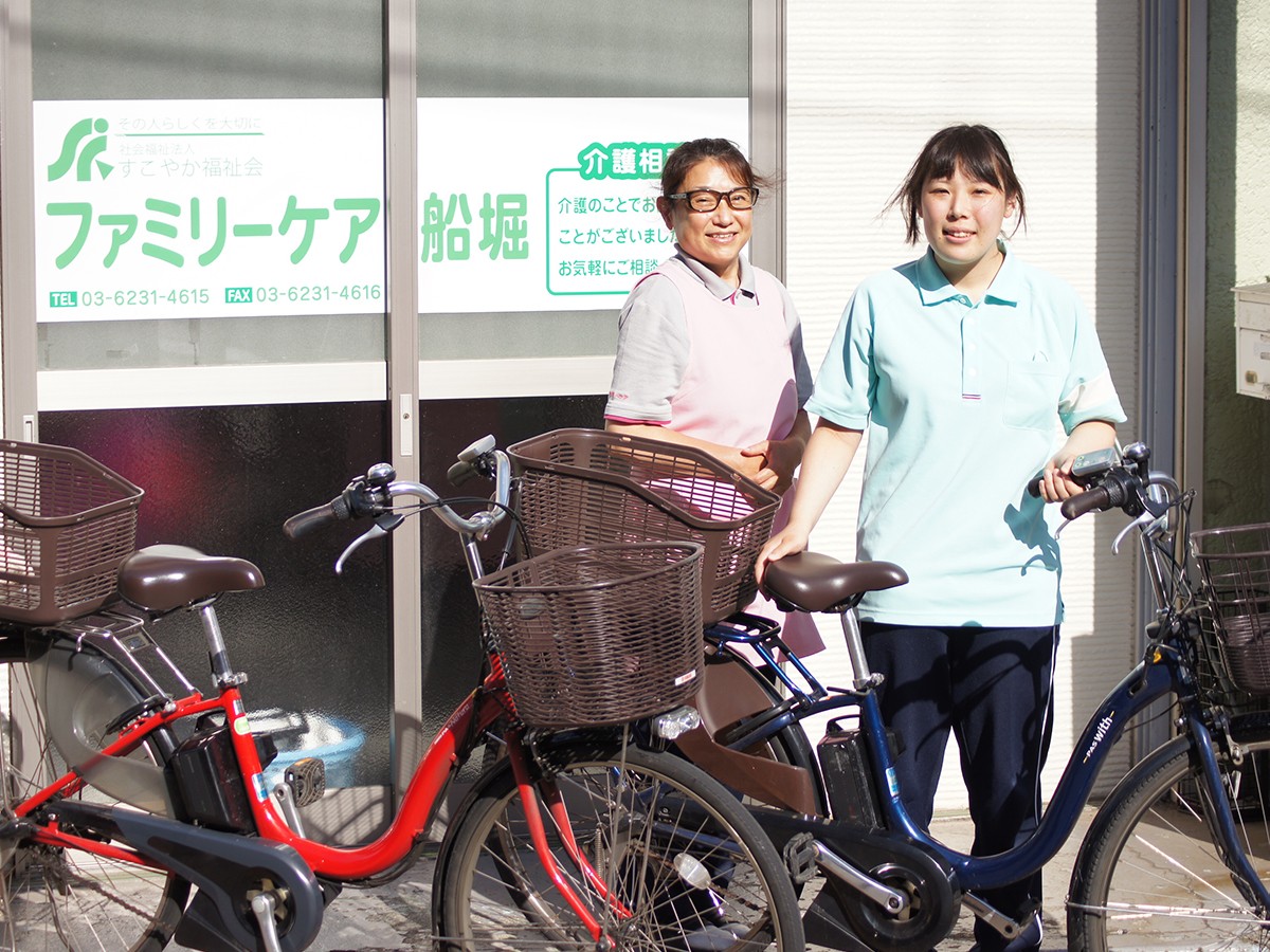 ファミリーケア船堀の外観
