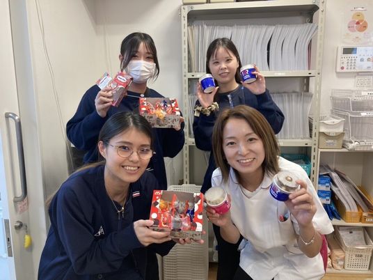 スタッフ集合の休憩室  