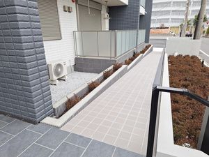 安全な歩道スペース