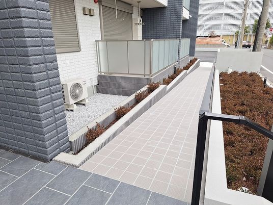 安全な歩道スペース