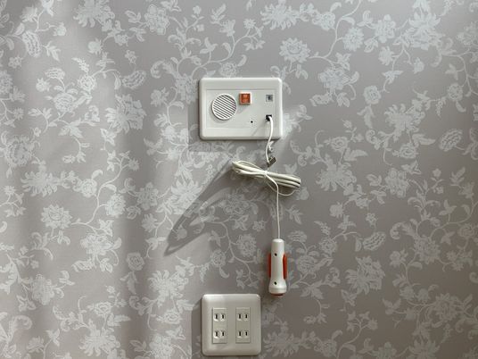 安全設備の壁