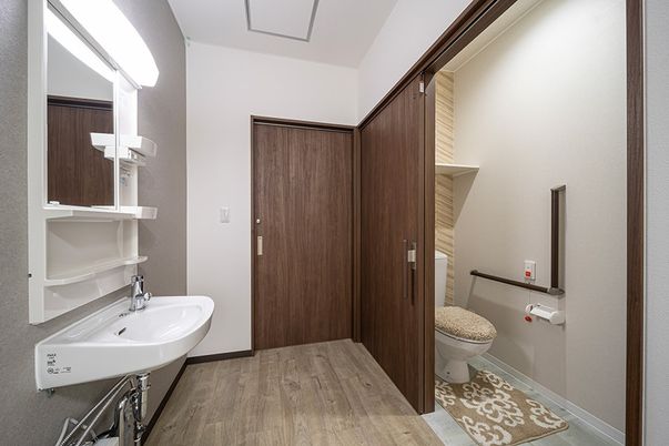 機能的なトイレ空間