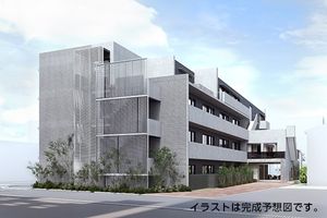 モダンな外観の建物
