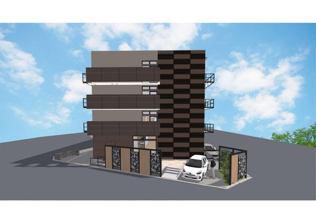建物外観 外観 モダンなデザインの多層建物で、周囲に自然の景観を楽しむことができます。