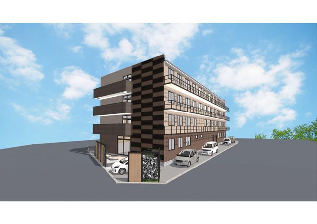モダンな施設の外観 外観 スタイリッシュでモダンな設計の建物は、未来的なデザインが特徴です。快適な就業環境が期待できます。