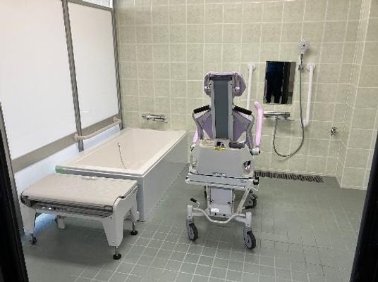 機能的な浴室