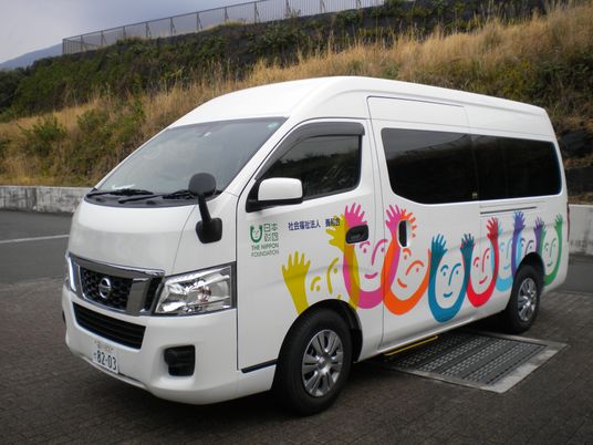 送迎車の外観です  