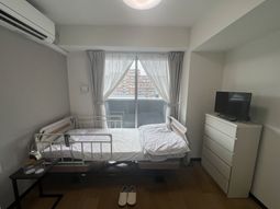 明るい個室の居室です。  