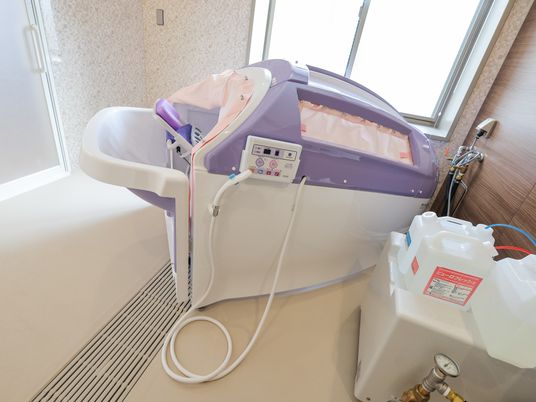 機能的な浴室