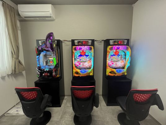 娯楽が充実した部屋