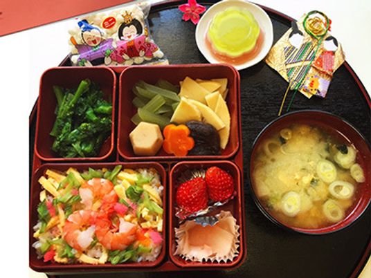 彩り豊かなお弁当