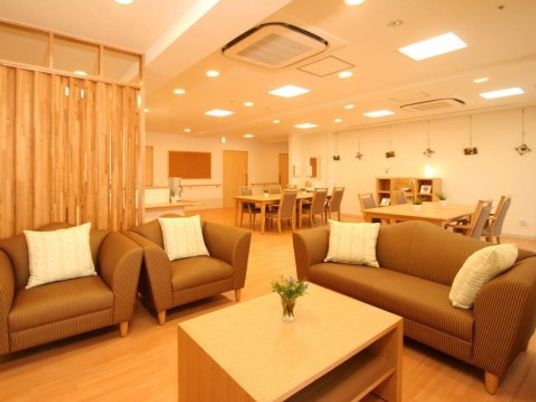 温もりのあるリビングスペース