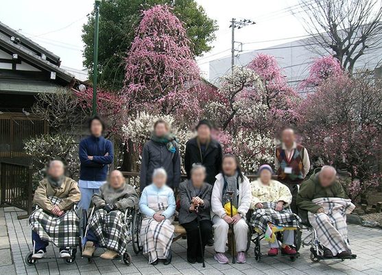 庭での時間