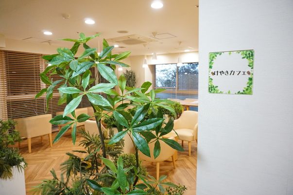 快適なラウンジの一部