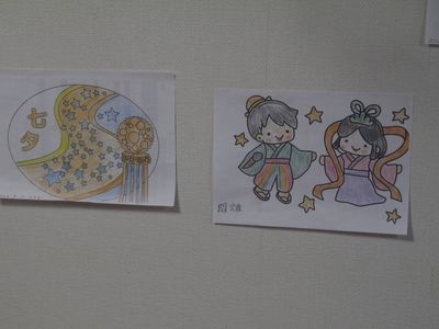 温かみのある作品展示