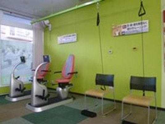 設備の揃ったトレーニング室