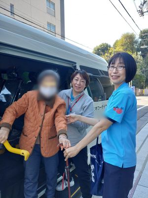 スタッフ支援の様子