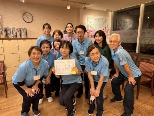 職員集合のラウンジ  