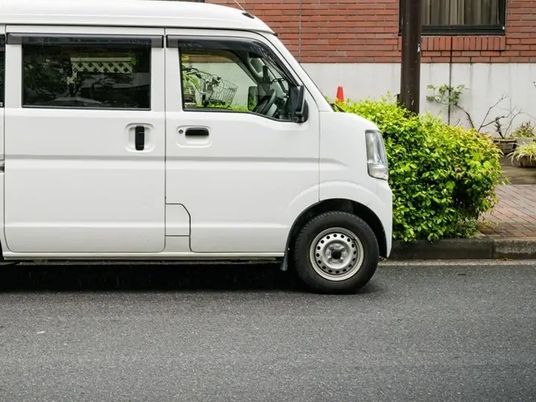 送迎車の外観  