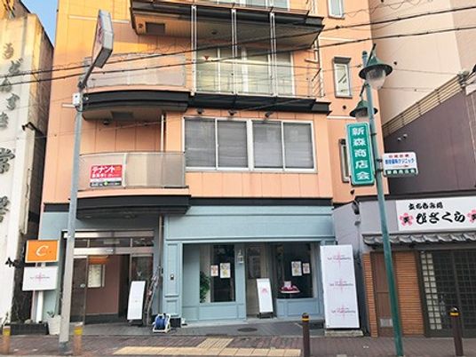 新町商店会の建物外観  