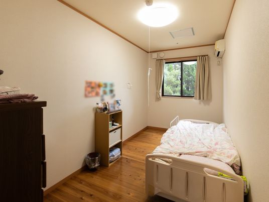 居室の明るい一角
