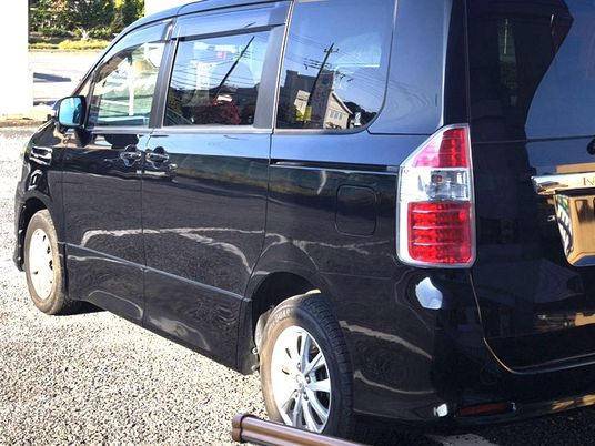 送迎車の外観