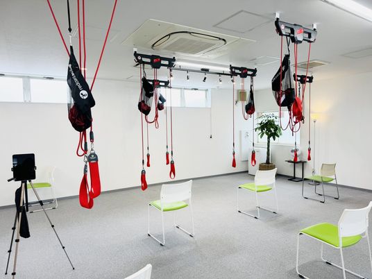 機能訓練室の器具  