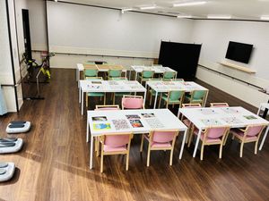 機能訓練室の教室風景  