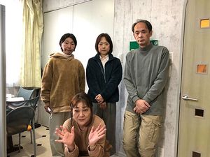 スタッフ集合の休憩室  