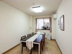 清潔なダイニングルーム