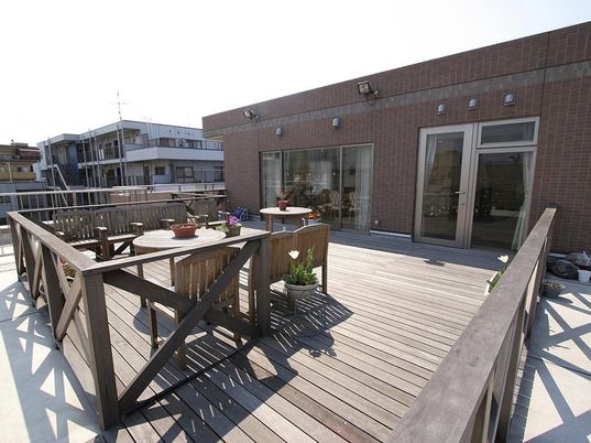 快適な屋上テラス