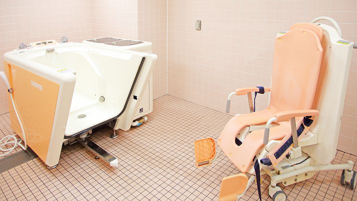 設備が充実した浴室