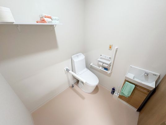 設備が整ったトイレ