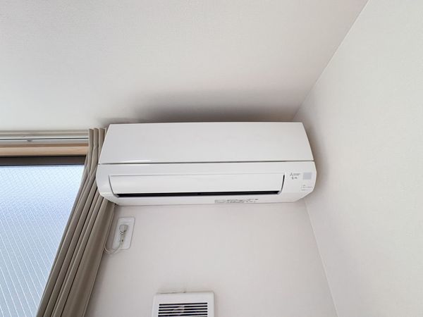 エアコン設置された部屋