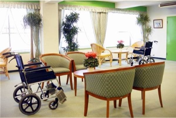 車椅子ありの共有スペース