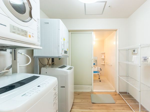 洗濯機と乾燥機の部屋