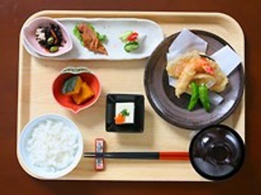 和食の彩り豊かな食事内容