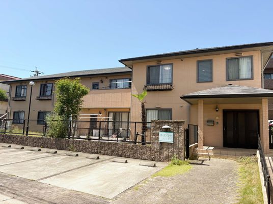 シンプルな外観