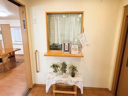 温かみのある廊下