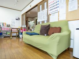 リビングのソファ