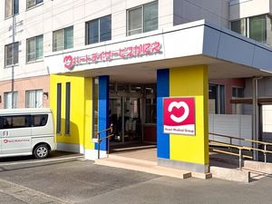 明るい正面玄関  