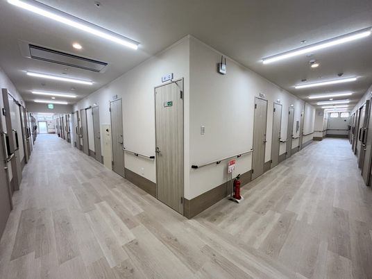 安心感のある廊下