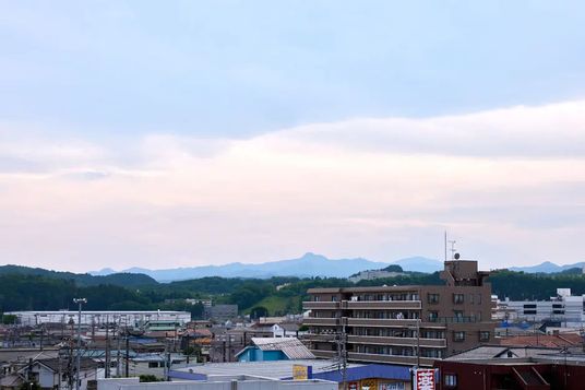 穏やかな景観の周辺