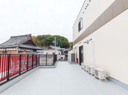 広々としたテラス