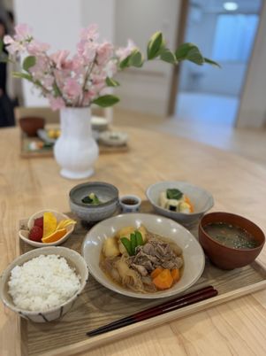 栄養満点の食事