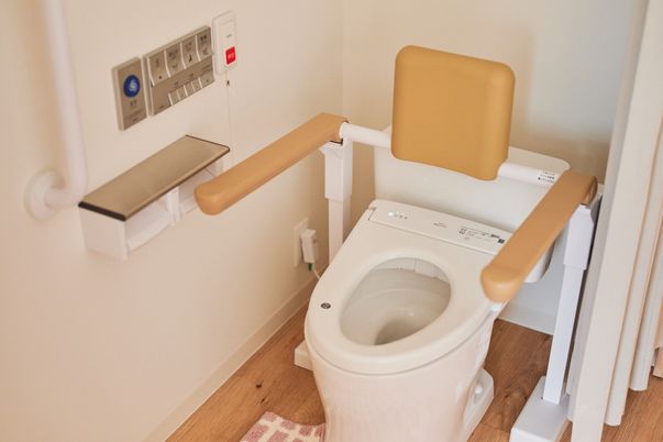 安心のトイレ設備