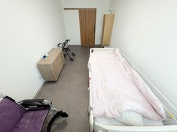ベッドがある居室